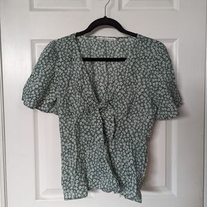 abercrombie green top